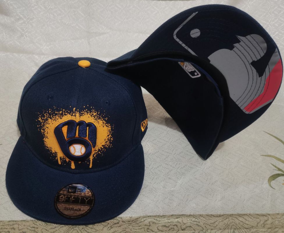 2021 MLB Milwaukee Brewers Hat GSMY 0713
